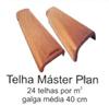 Telha Master Plan (24 Telhas p/m2 - Galga Méida 40cm)