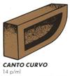 Tijolo Canto Curvo (14 p/ml)